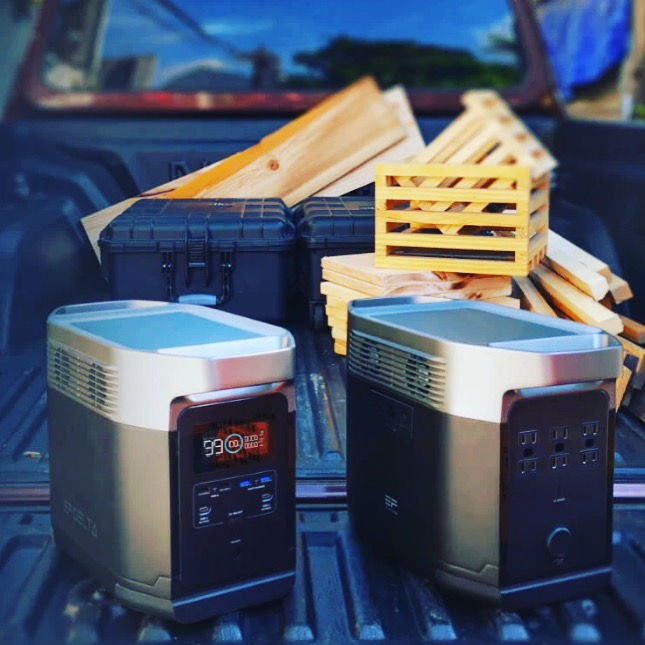 Miniaturebillede: ECOFLOW DELTA 1300 TRANSPORTABEL STRØMFORSYNING ,Dagleje  (generator lydløs)
