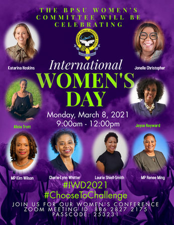 2021 International Women's Day (IWD) - #ChooseToChallenge