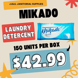 Mikado Laundry Detergent April Sales 2026