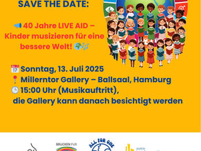 40 Jahre LIVE AID – Kinder musizieren für eine bessere Welt! 🌍🎶