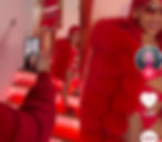 DJ Envy’s young daughter dressed in a Lil’ Kim-inspired Halloween costume with colorful accessories.