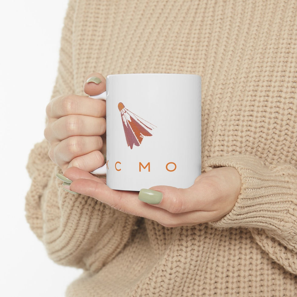 Thumbnail: KCMO Shuttlecock Mug