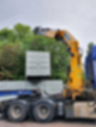 Photo of container on a lorry