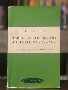 Harry Potter and the Prisoner of Azakaban Green Proof Copy