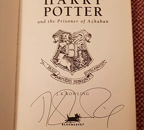 J.K. Rowling Forgery created by Rare and Signed