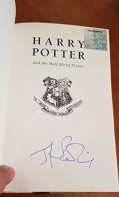Forged Fake J.K. Rowling Signature