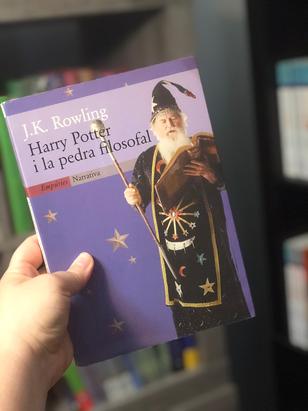 Original Cover Art of the Catalan Philosopher's Stone translation, Harry Potter i la pedra filosofal
