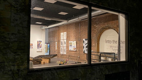 Gallery exterior in the evening