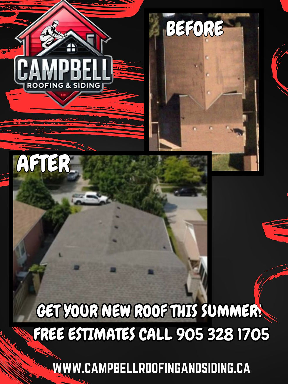 Now’s the perfect time to upgrade your home with Campbell Roofing and Siding!