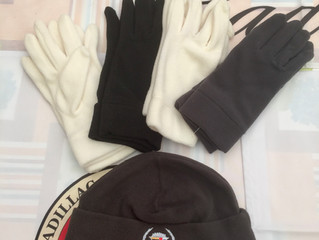 Fleece handschoenen & Muts