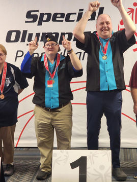 Gold at Winter Special Olympics