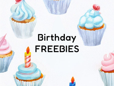 Birthday Freebies from A-Z