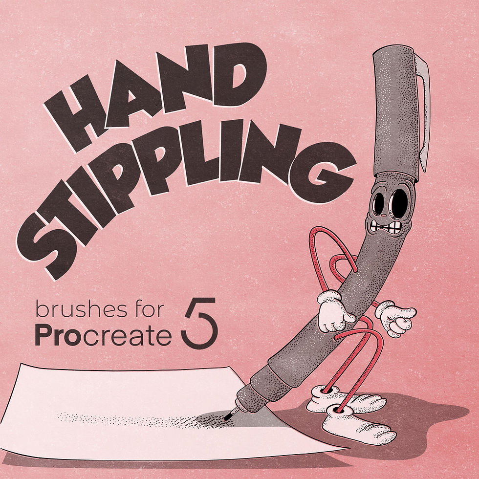 HAND STIPPLING uproot