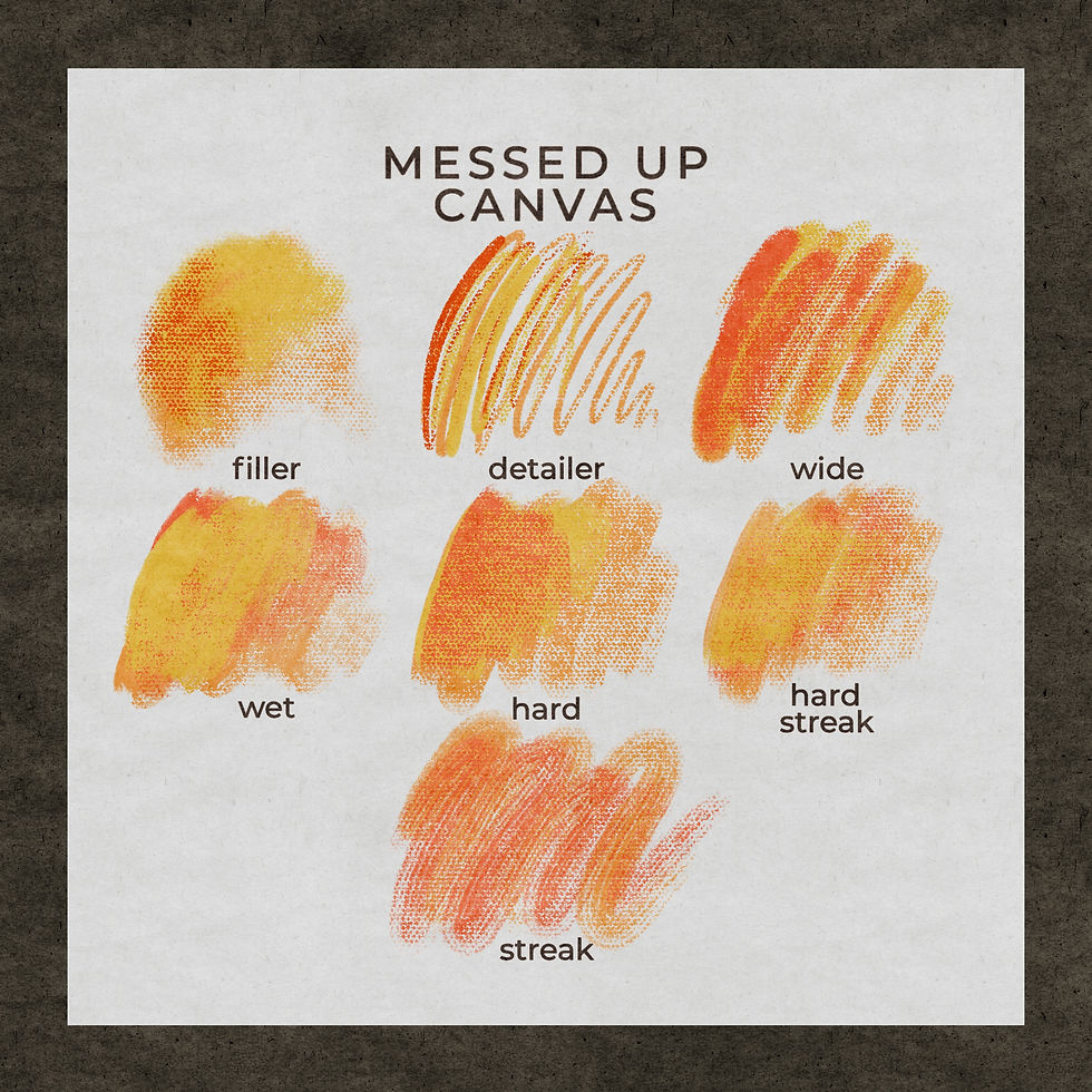 Thumbnail: HEAVY CANVAS BRUSHES