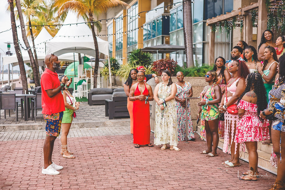 Limin Professionals Luxury Concierge's Trinidad Carnival Crew at Trinidad Carnival