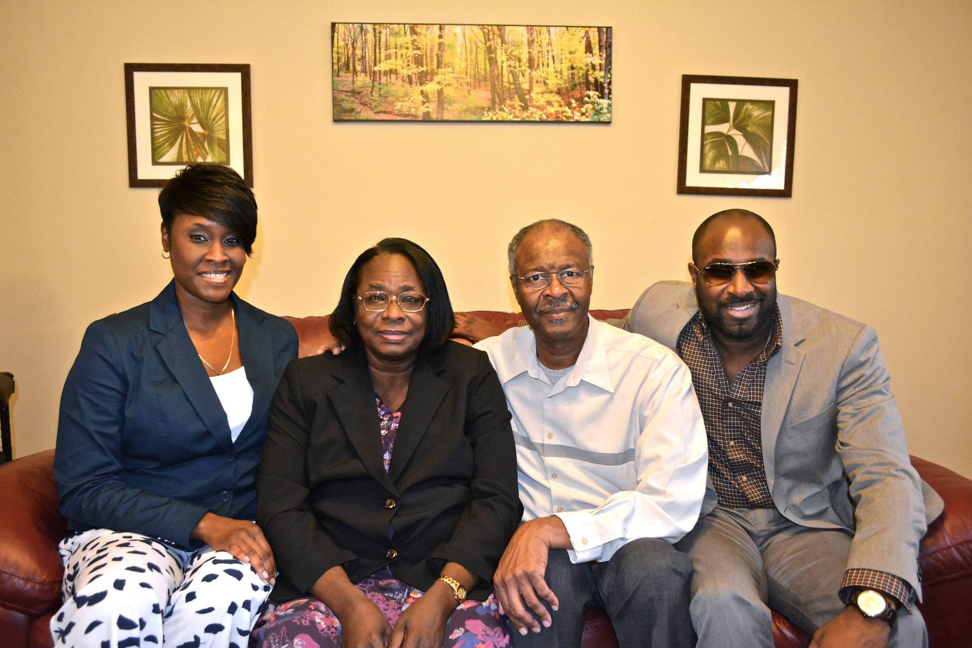 Ron and his family