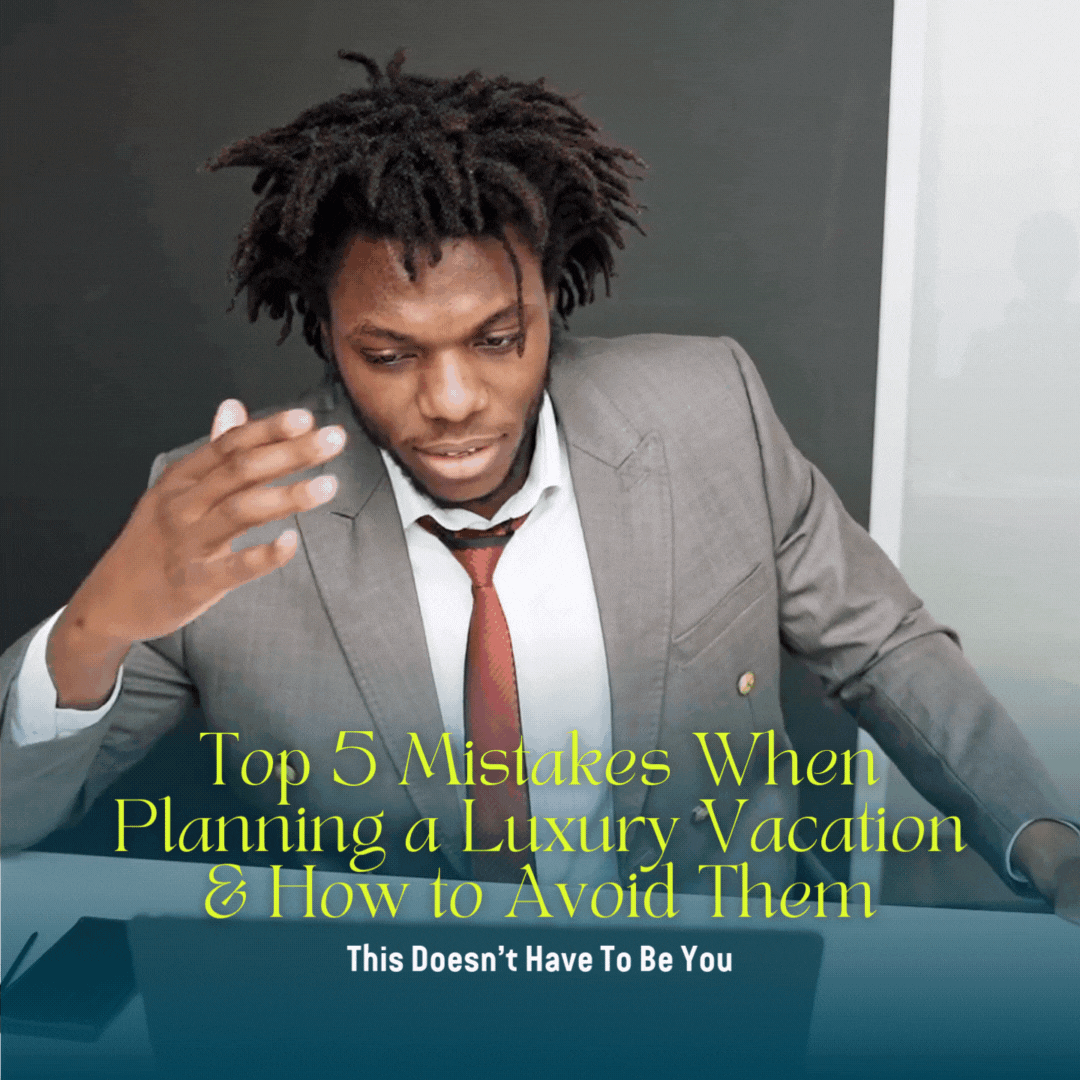Trying to book a luxury vacation