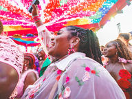 First-time Trinidad Carnival guest at Soca Brainwash, one of the fetes at Trinidad Carnival