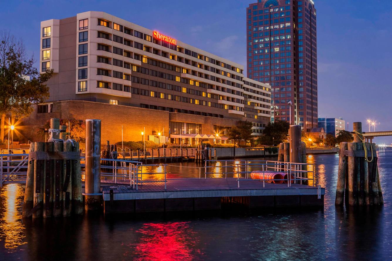 Sheraton Norfolk Waterside Hotel—venue for 2026 SCSUNAA National Convention secured by Limin Professionals