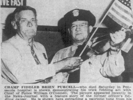 684. The Police Department's Champion Fiddler 1944