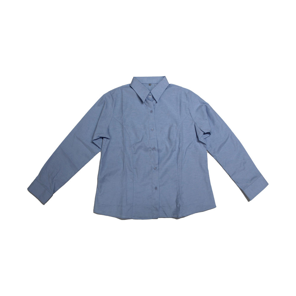 Camisa Oxford Celeste