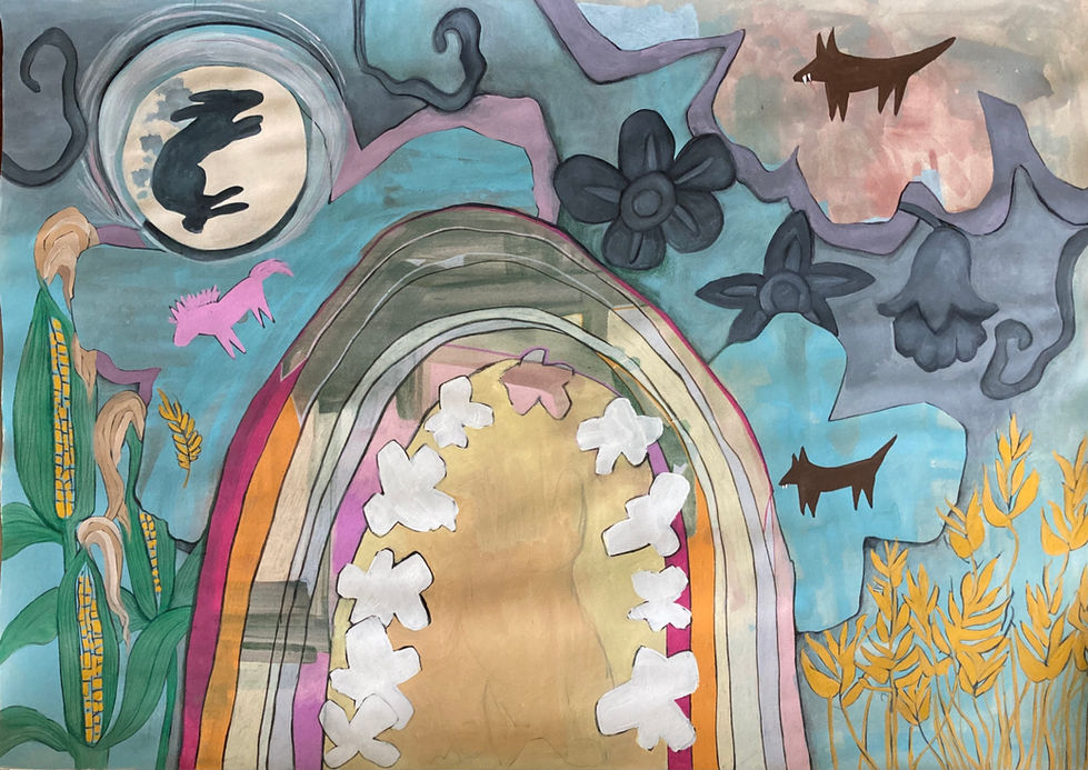 Sharp Teeth (Happy in shadow)