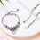 Thumbnail: Snake Chain Charm Bracelet SP