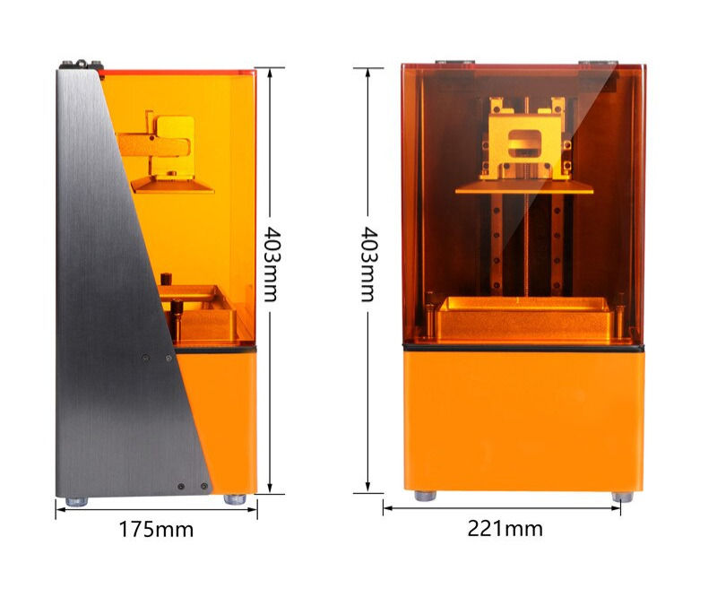 Miniatura: Impressora 3D LCD SLA - Modelo L120 Dazz 3D