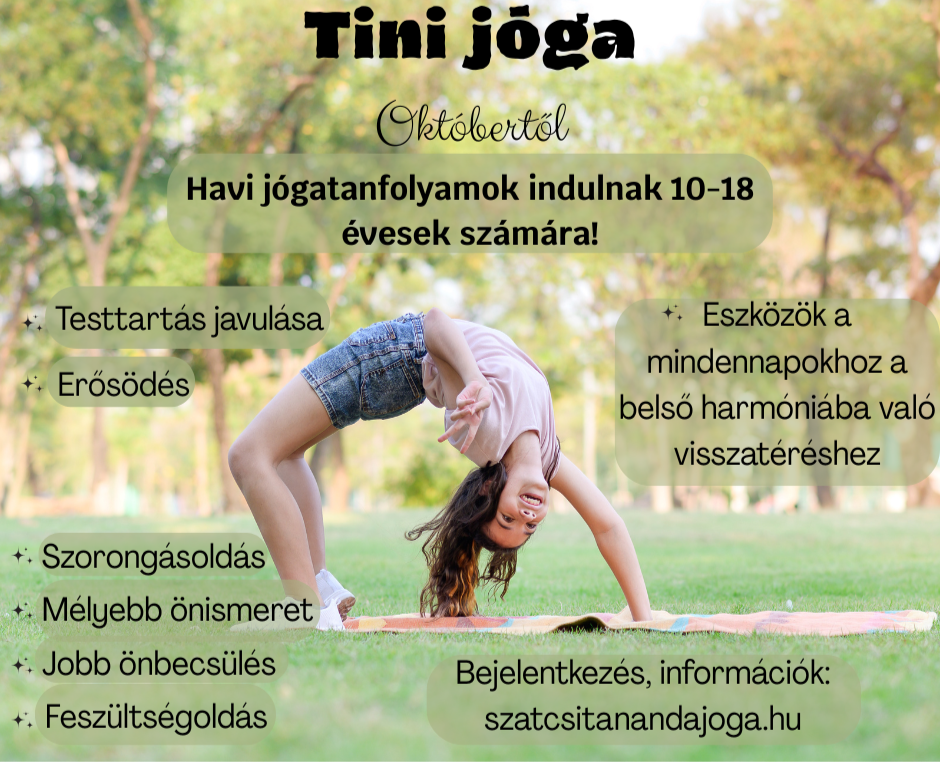 Tini jóga 10. 08. – „Bízom az ismeretlenben.” 2.
