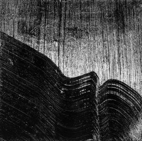 Titel: Schwelle
Serie : Lichtzustände	
Jahr: 2025
Technik: Öl auf Leinwand
Grösse: 40  x 40 cm