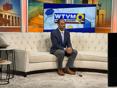 Ron on the news, Chair of the COLGA Citywide MLK Celebration.jpg