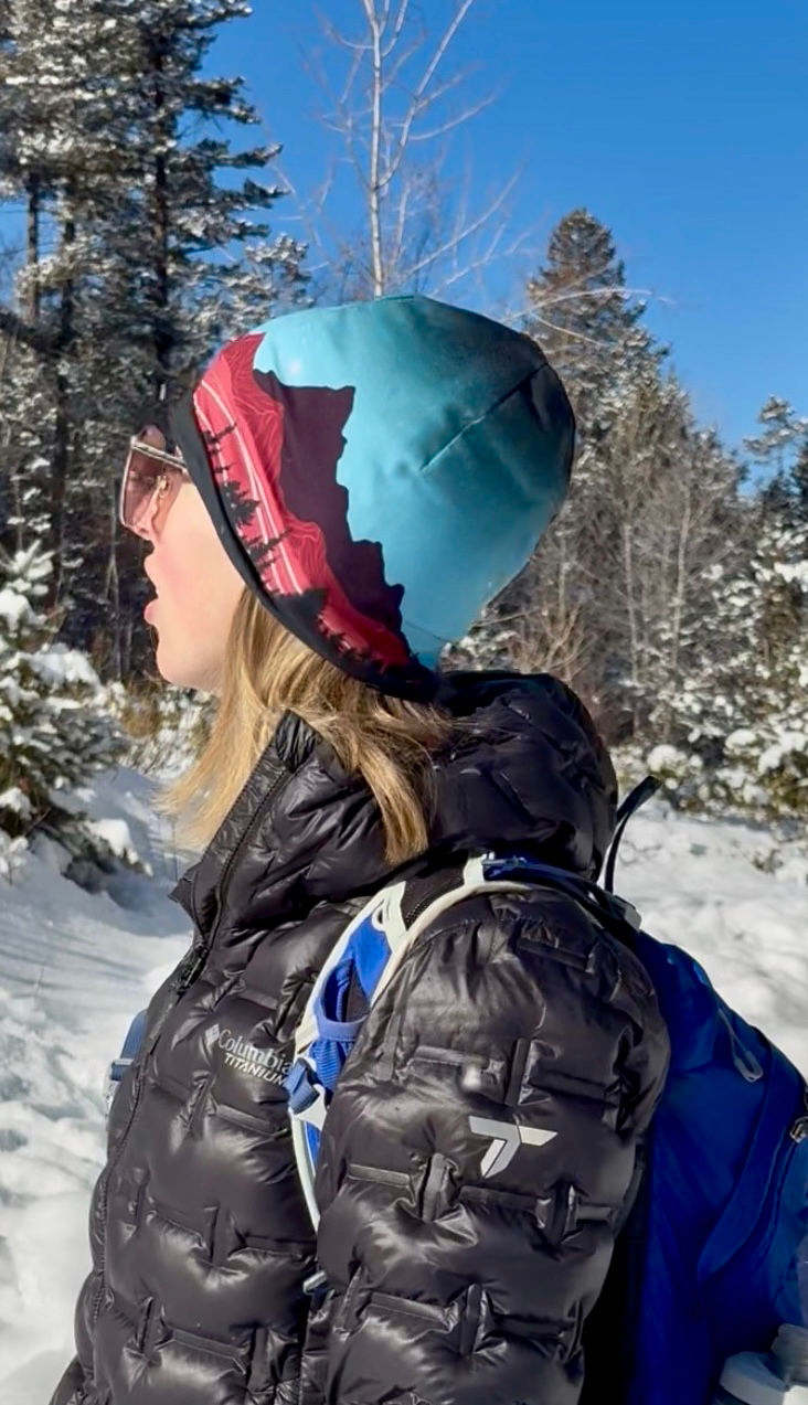 Thumbnail: Magenta Mountains Beanie 