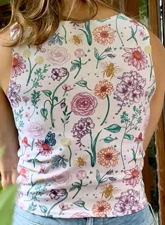 Thumbnail: Botanical Breeze Crop Top