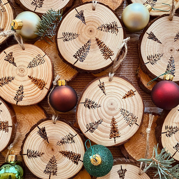Mountain Ornaments | Drawn Outside