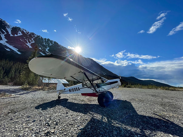 Our Super Cub in the Alaska Range