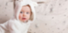 Baby on a Bed