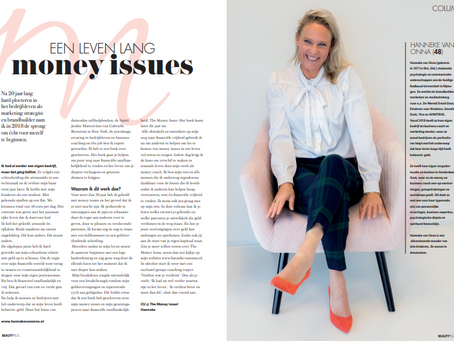 Een leven lang money issues | column Vrouwen&Geld in Beauty Plus Magazine | oktober 2019