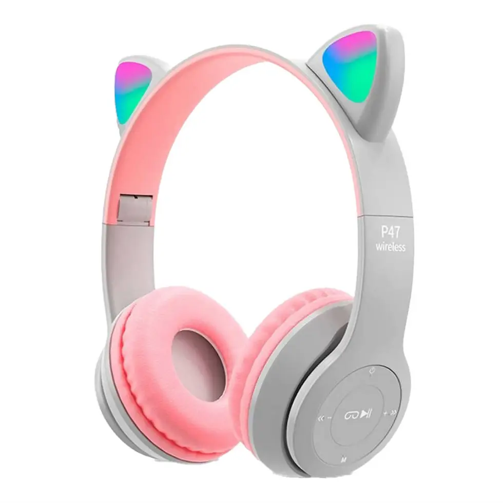 Miniatura: Audífonos Inalámbricos P47M RGB Gato