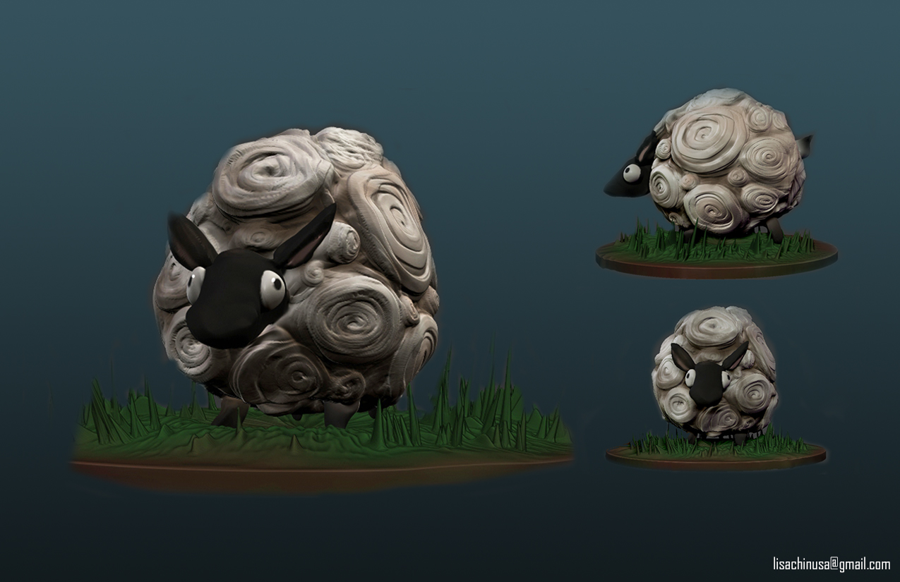 Zbrush_Sheep
