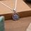 Thumbnail: Scorpio Zodiac Silver Necklace, Double-Sided Pendant Zodiac Scorpion Symbol