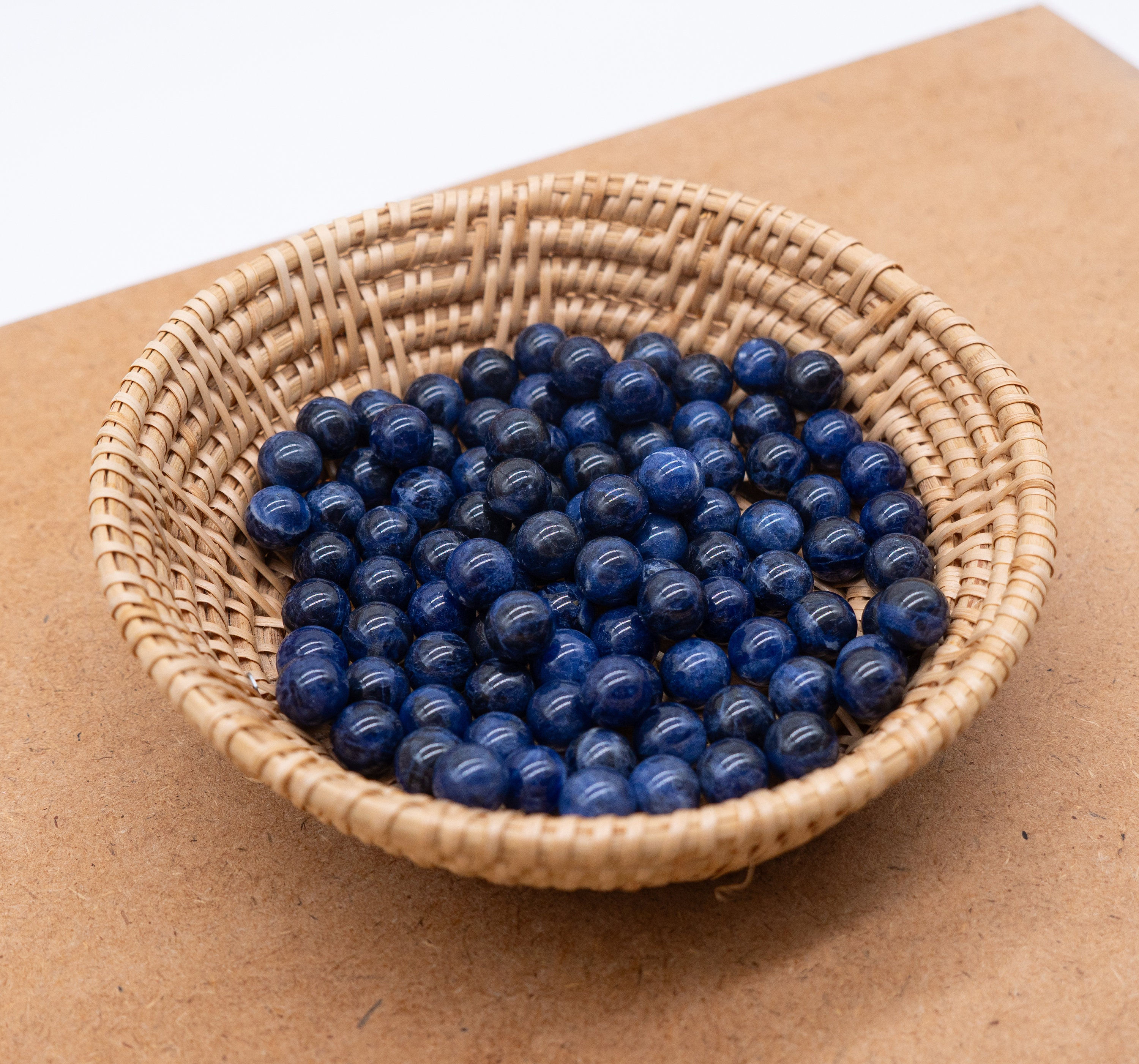 Sodalite 10 MM Balls, Blue Gemstones balls, Natural Meditation Healing Stones