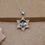 Thumbnail: 925 Sterling Silver Jerusalem Stone Star of David Necklace, 925 Sterling Silver