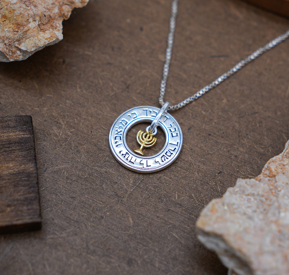 Thumbnail: Guardian Angels Holy Verse Pendant