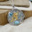 Thumbnail: Mermaid Necklace- 925 Sterling Silver Shell Pendant with 18K Gold Plated Larimar