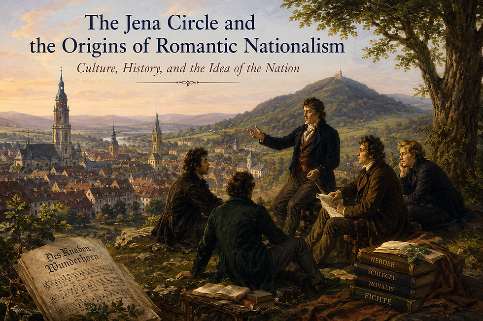 The Jena Circle and the Origins of German Romantic Nationalism