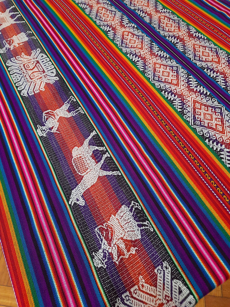 Miniatura: Manta Peruana Tahuantinsuyo - 120cm x 120cm