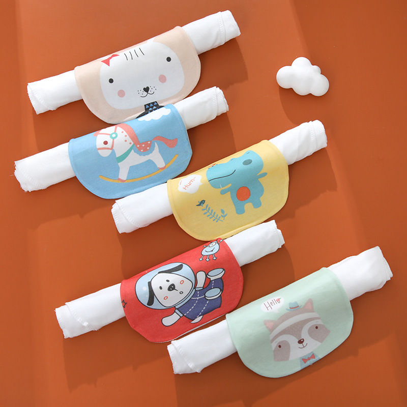 Miniatura: Summer Baby Sweat Absorbent Cotton Towel for Infants