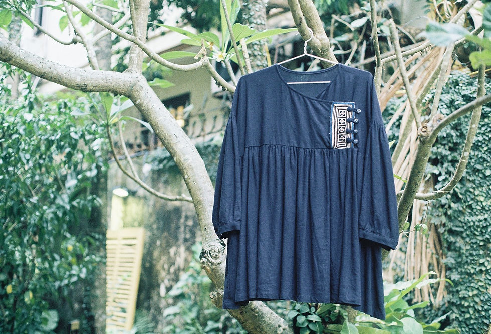 サムネイル： プルオーバー| モン族ろうけつ染 | A5