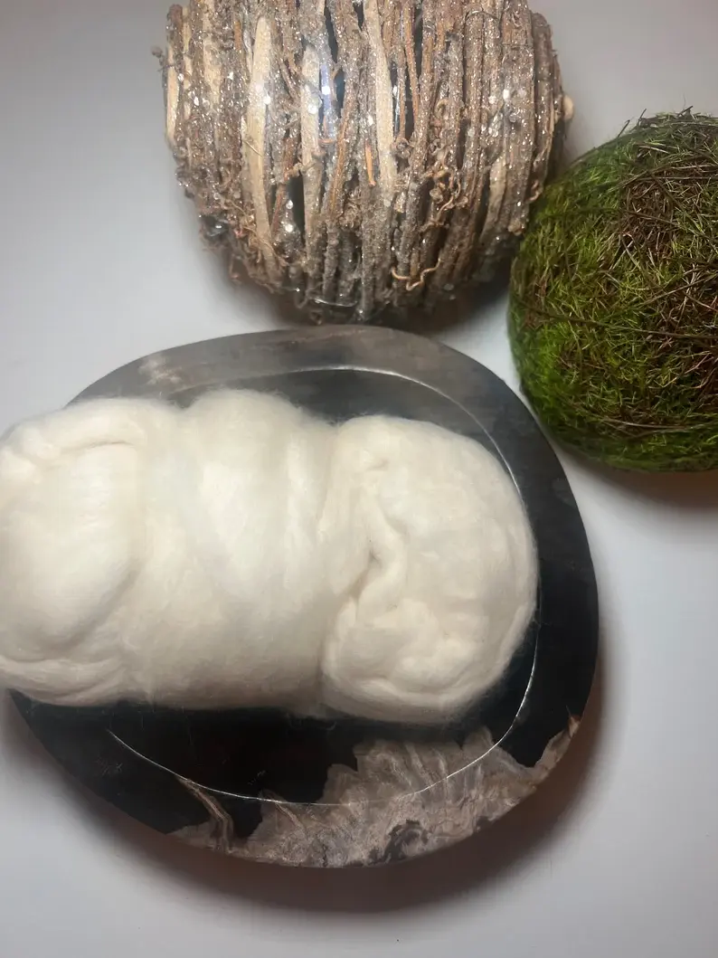 Thumbnail: Roving Yak White