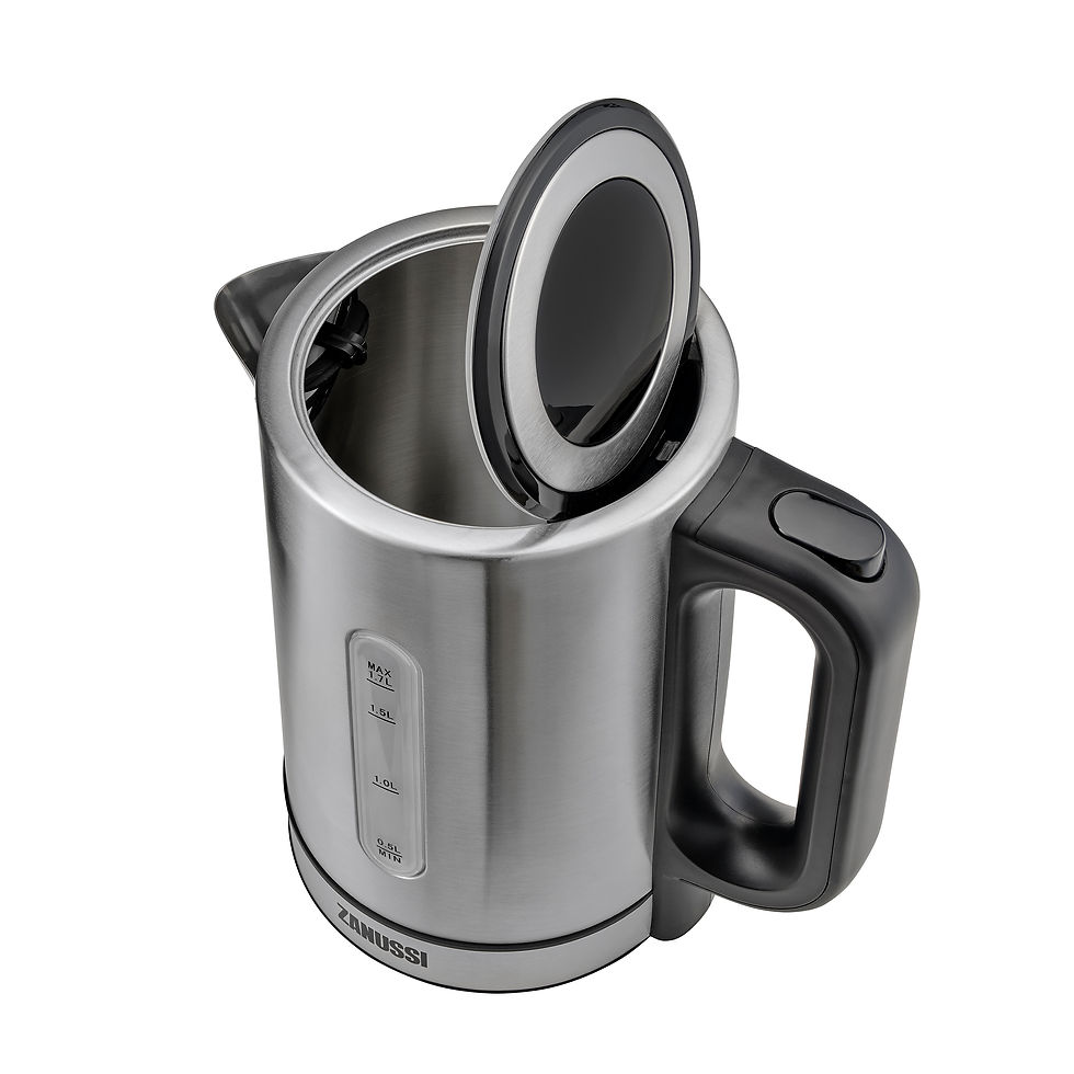 Thumbnail: Zanussi Cordless Kettle  ZEK-1290D - Stainless Steel